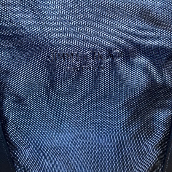 NWT. Jimmy Choo Parfums Weekender Bag Navy Blue - Picture 5 of 5